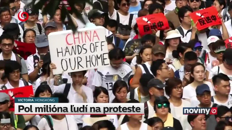 Pol milióna ľudí na proteste