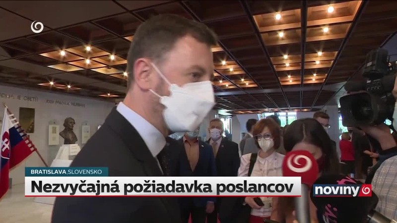 Nezvyčajná požiadavka poslancov