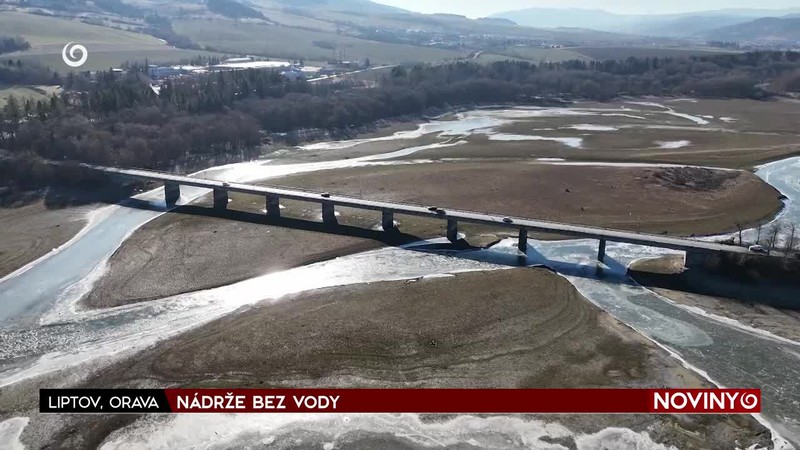 NÁDRŽE BEZ VODY
