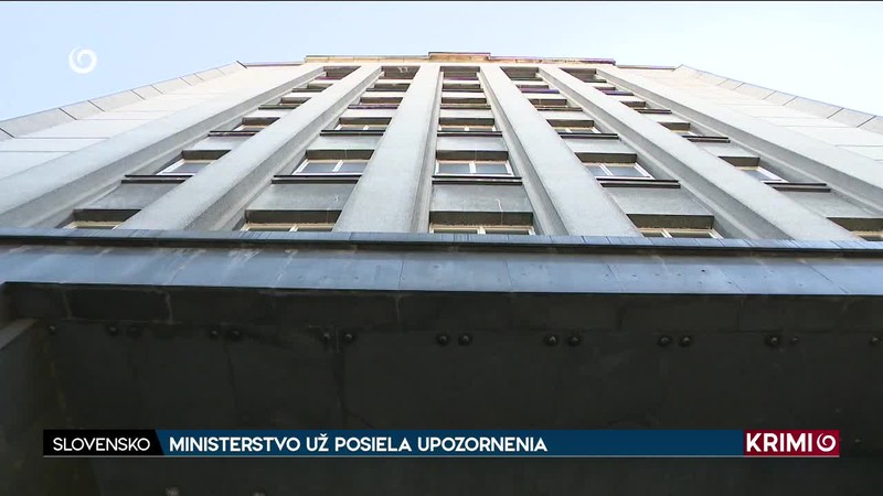 MINISTERSTVO UŽ POSIELA UPOZORNENIA