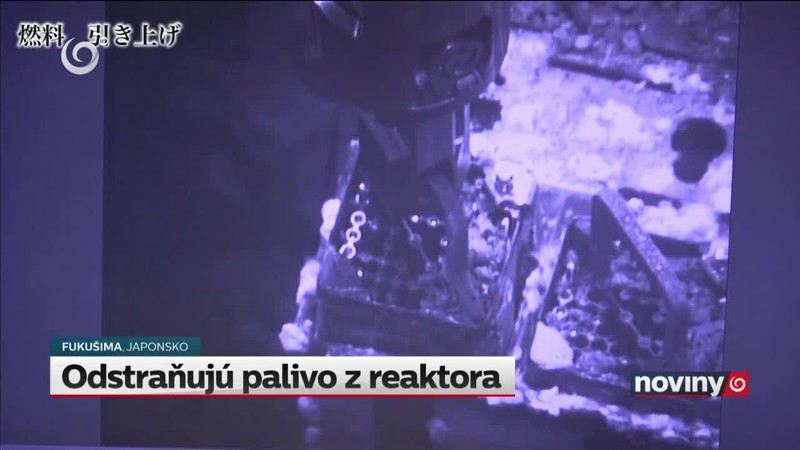 Odstraňujú palivo z reaktora