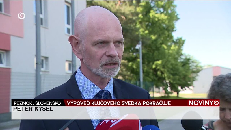 VÝPOVEĎ KĽÚČOVÉHO SVEDKA POKRAČUJE