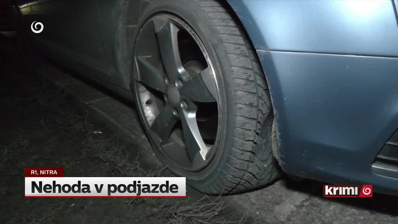 Nehoda v podjazde