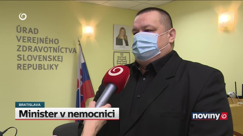 Minister v nemocnici