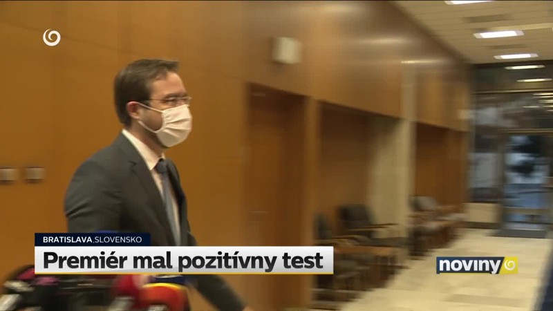 Premiér mal pozitívny test