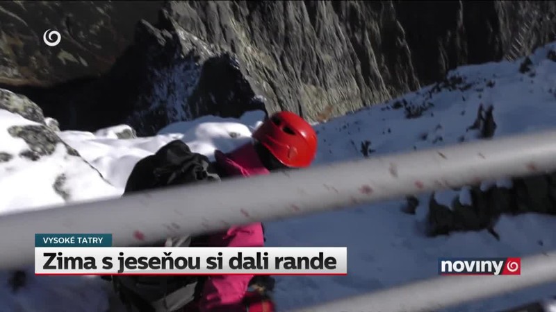 Zima s jeseňou si dali rande