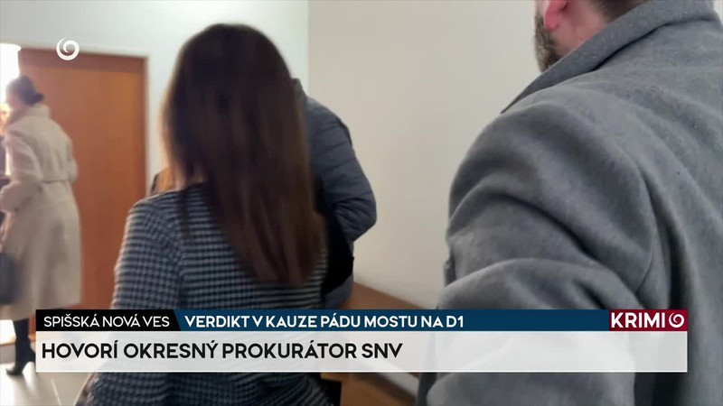 VERDIKT V KAUZE PÁDU MOSTU NA D1