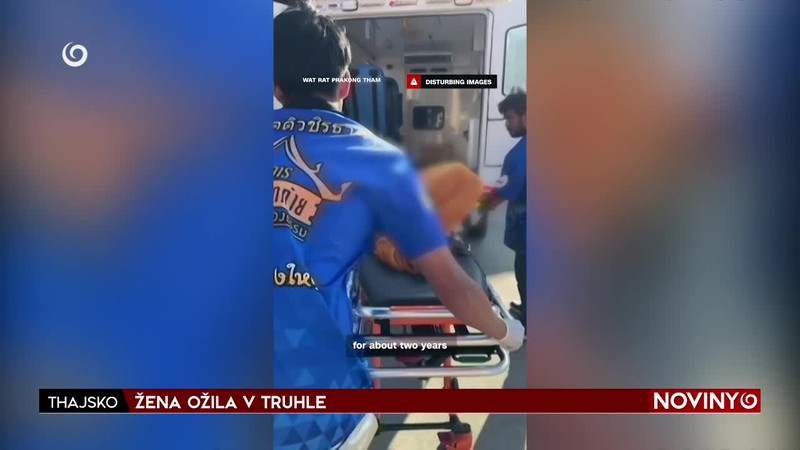 ŽENA OŽILA V TRUHLE