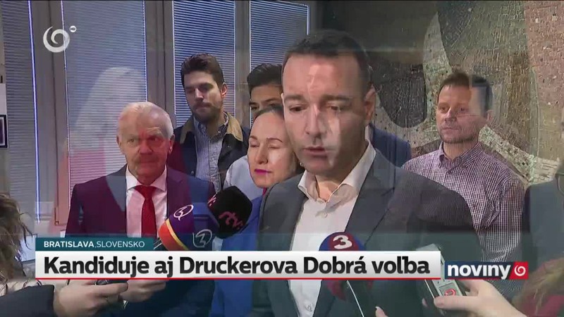 Kandiduje aj Druckerova Dobrá voľba