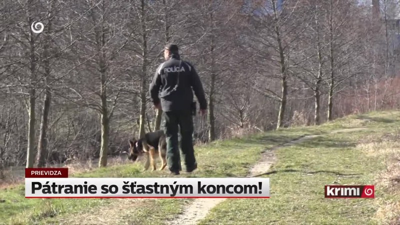 Pátranie so šťastným koncom!