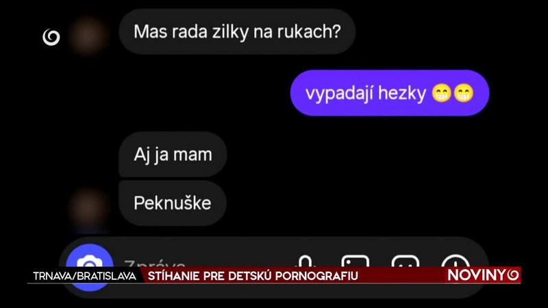 STÍHANIE PRE DETSKÚ PORNOGRAFIU
