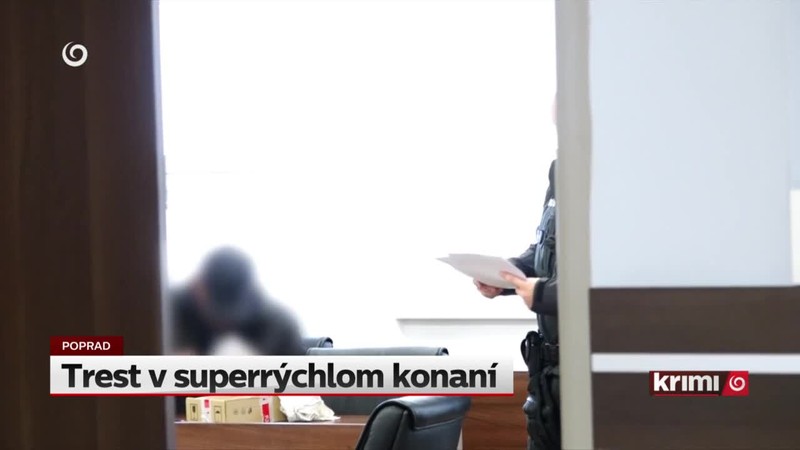 Trest v superrýchlom konaní