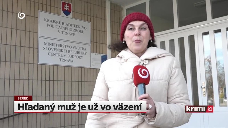Hľadaný muž je už vo väzení