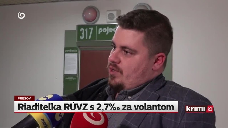 Riaditeľka RÚVZ s 2,7‰ za volantom