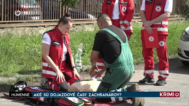 AKÉ SÚ DOJAZDOVÉ ČASY ZÁCHRANÁROV?