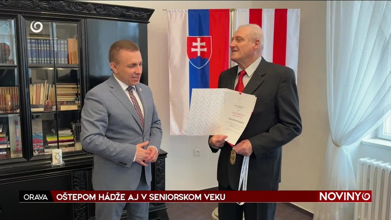 OŠTEPOM HÁDŽE AJ V SENIORSKOM VEKU