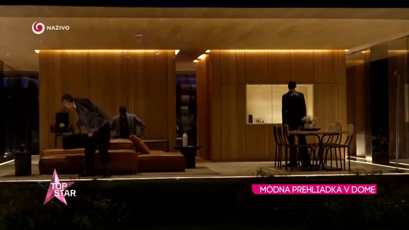 Módna prehliadka v dome