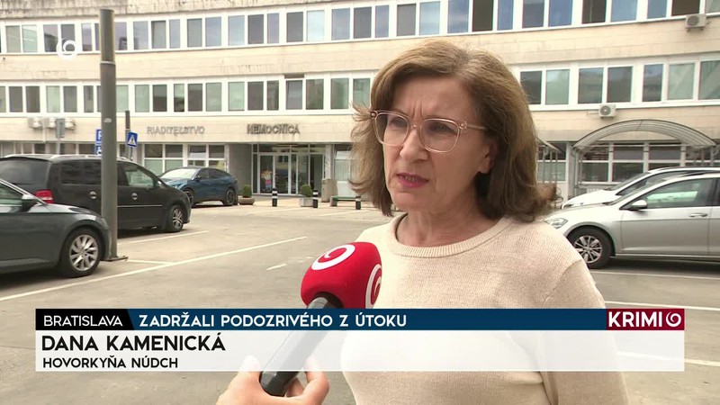 ZADRŽALI PODOZRIVÉHO Z ÚTOKU