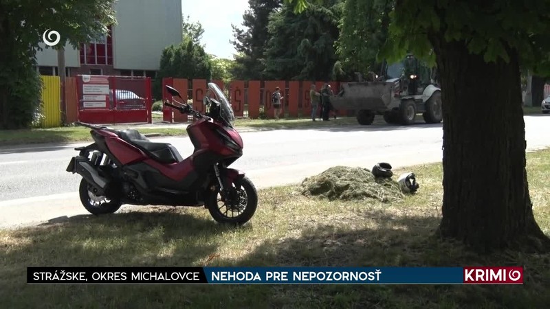 NEHODA PRE NEPOZORNOSŤ