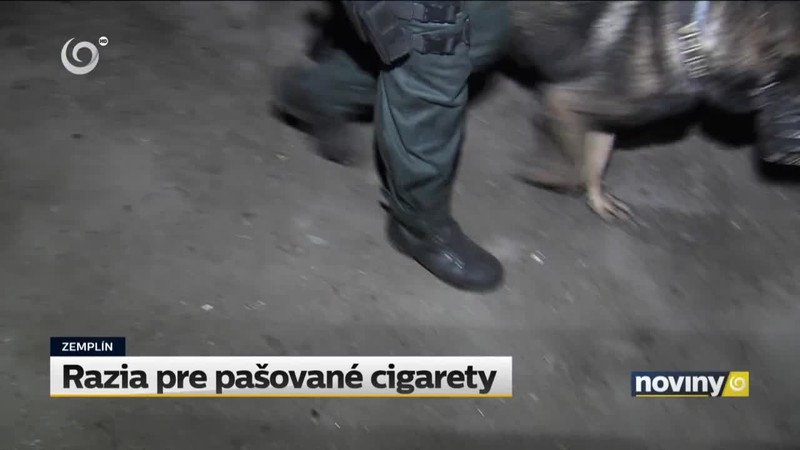 Razia pre pašované cigarety