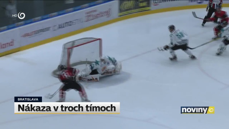 Nákaza v troch tímoch