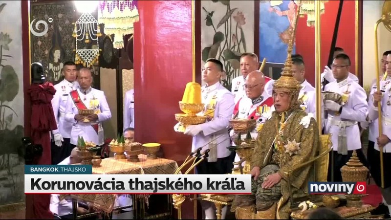 Korunovácia thajského kráľa