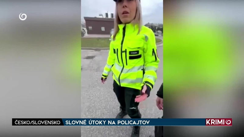 SLOVNÉ ÚTOKY NA POLICAJTOV