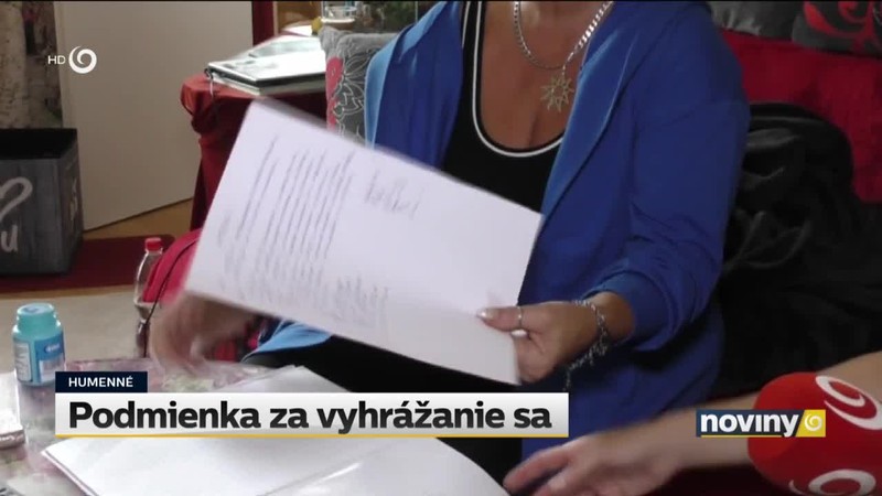 Podmienka za vyhrážanie sa