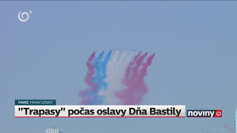 "Trapasy" počas oslavy Dňa Bastily