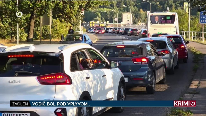 VODIČ BOL POD VPLYVOM...