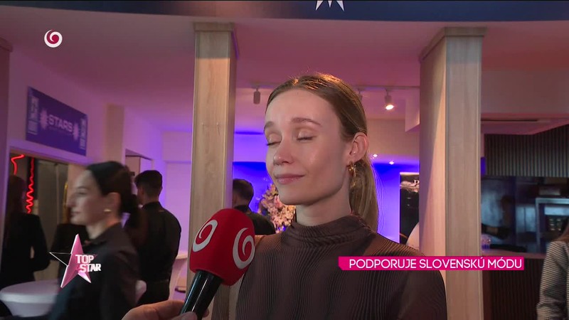 PODPORUJE SLOVENSKÚ MÓDU