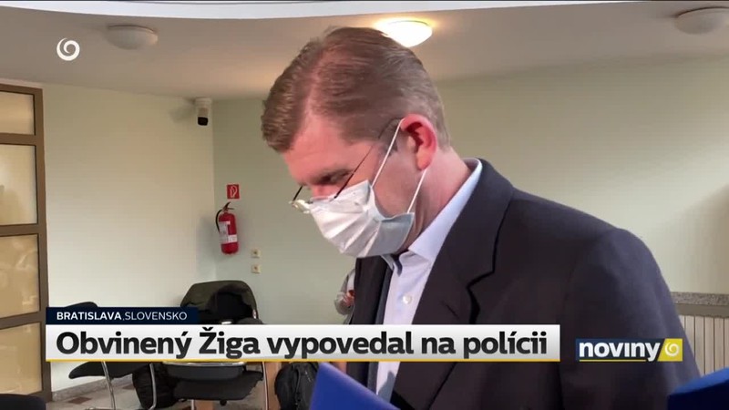 Obvinený Žiga vypovedal na polícii