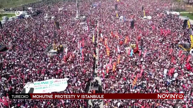 MOHUTNÉ PROTESTY V ISTANBULE