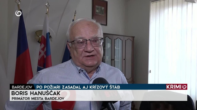 PO POŽIARI ZASADAL AJ KRÍZOVÝ ŠTÁB