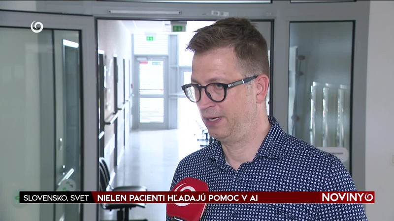 NIELEN PACIENTI HĽADAJÚ POMOC V AI