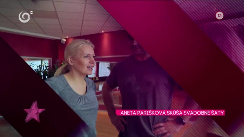 ANETA PARIŠKOVÁ SKÚŠA SVADOBNÉ ŠATY