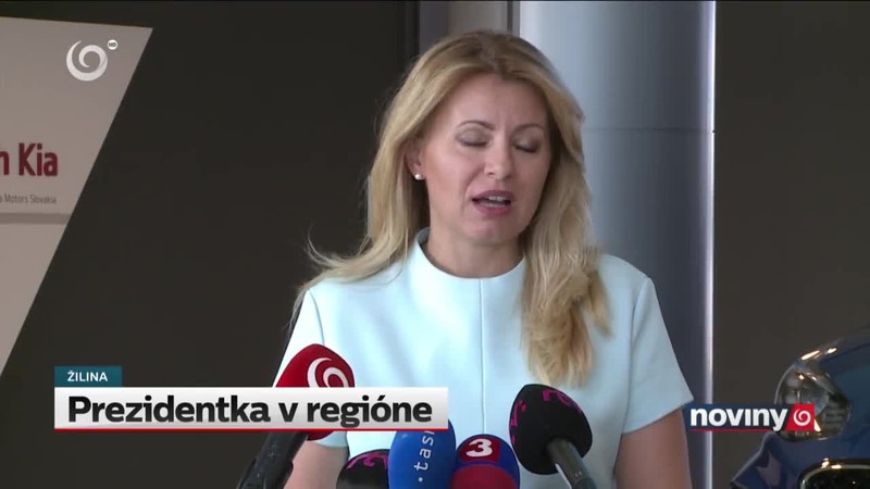 Prezidentka v regióne