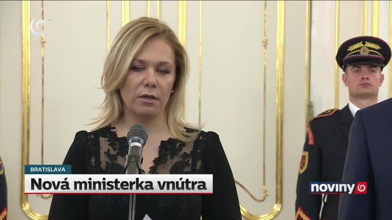 Nová ministerka vnútra