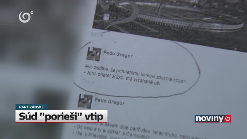 Súd "porieši" vtip
