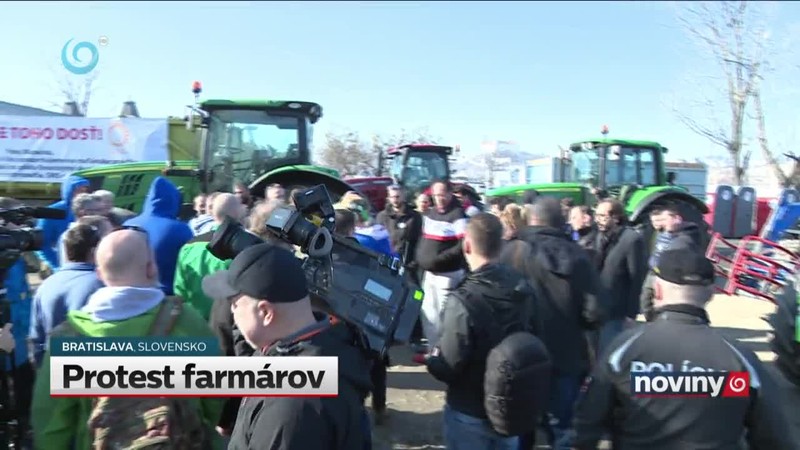 Protest farmárov