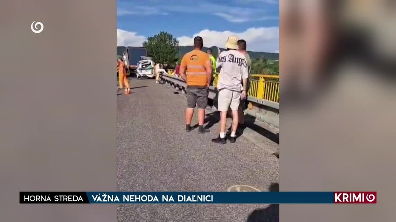 VÁŽNA NEHODA NA DIAĽNICI