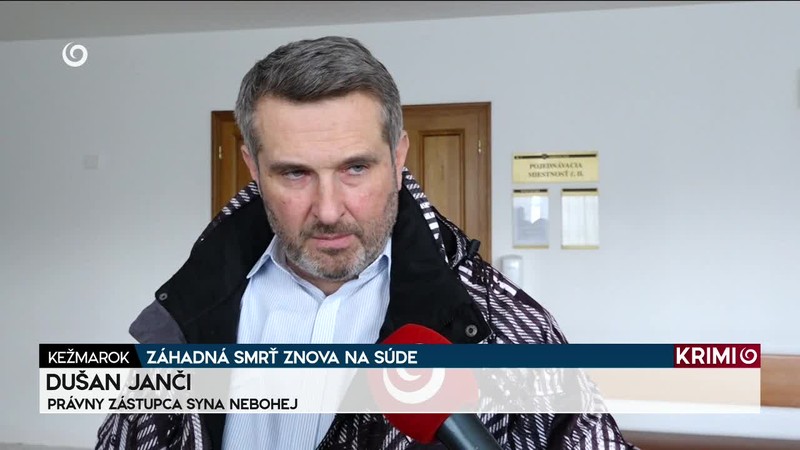 ZÁHADNÁ SMRŤ ZNOVA NA SÚDE