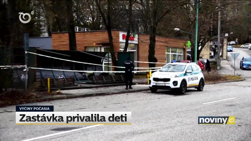 Zastávka privalila deti