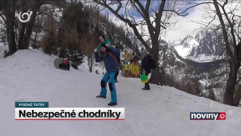 Nebezpečné chodníky