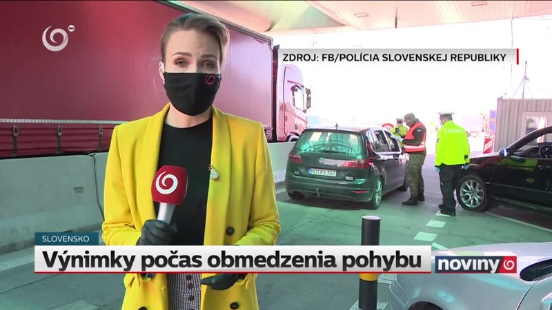 Výnimky počas obmedzenia pohybu