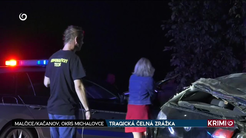 TRAGICKÁ ČELNÁ ZRÁŽKA