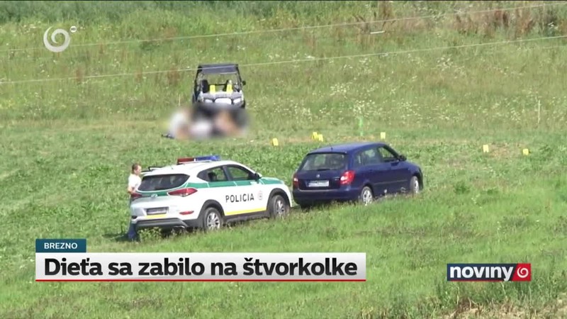 Dieťa sa zabilo na štvorkolke