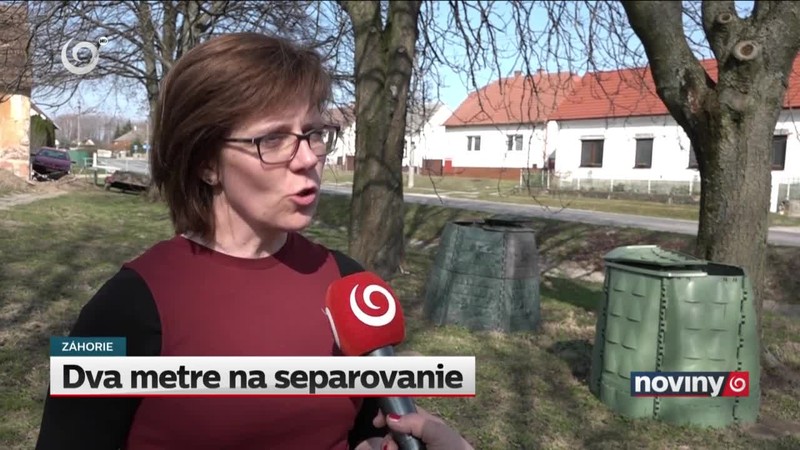 Dva metre na separovanie