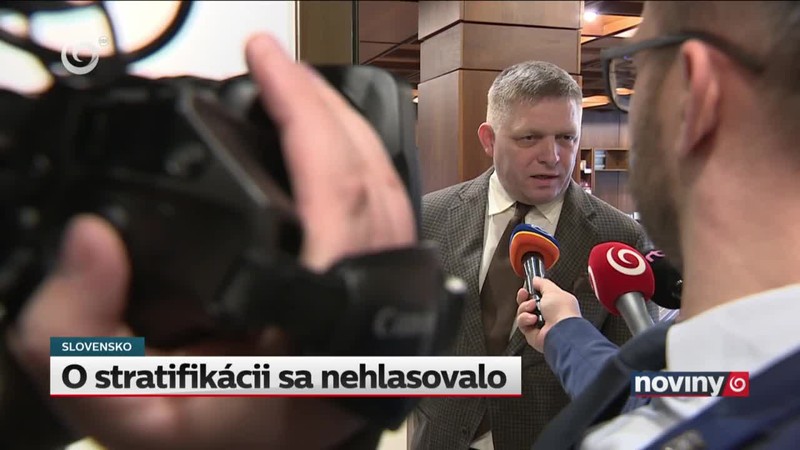 O stratifikácii sa nehlasovalo