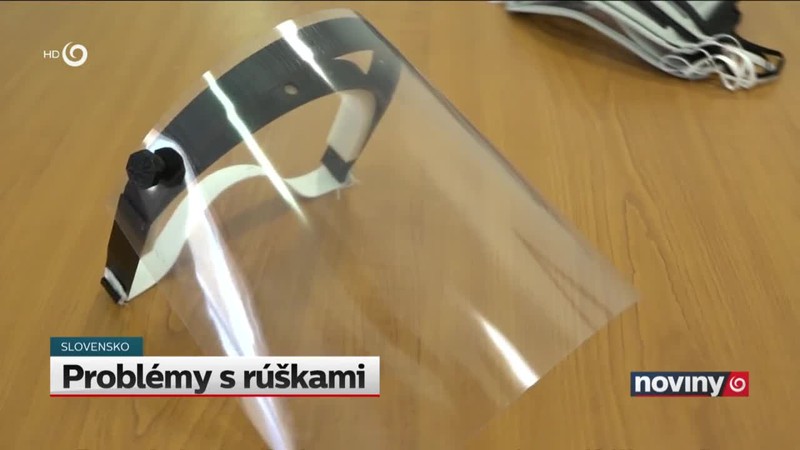 Problémy s rúškami